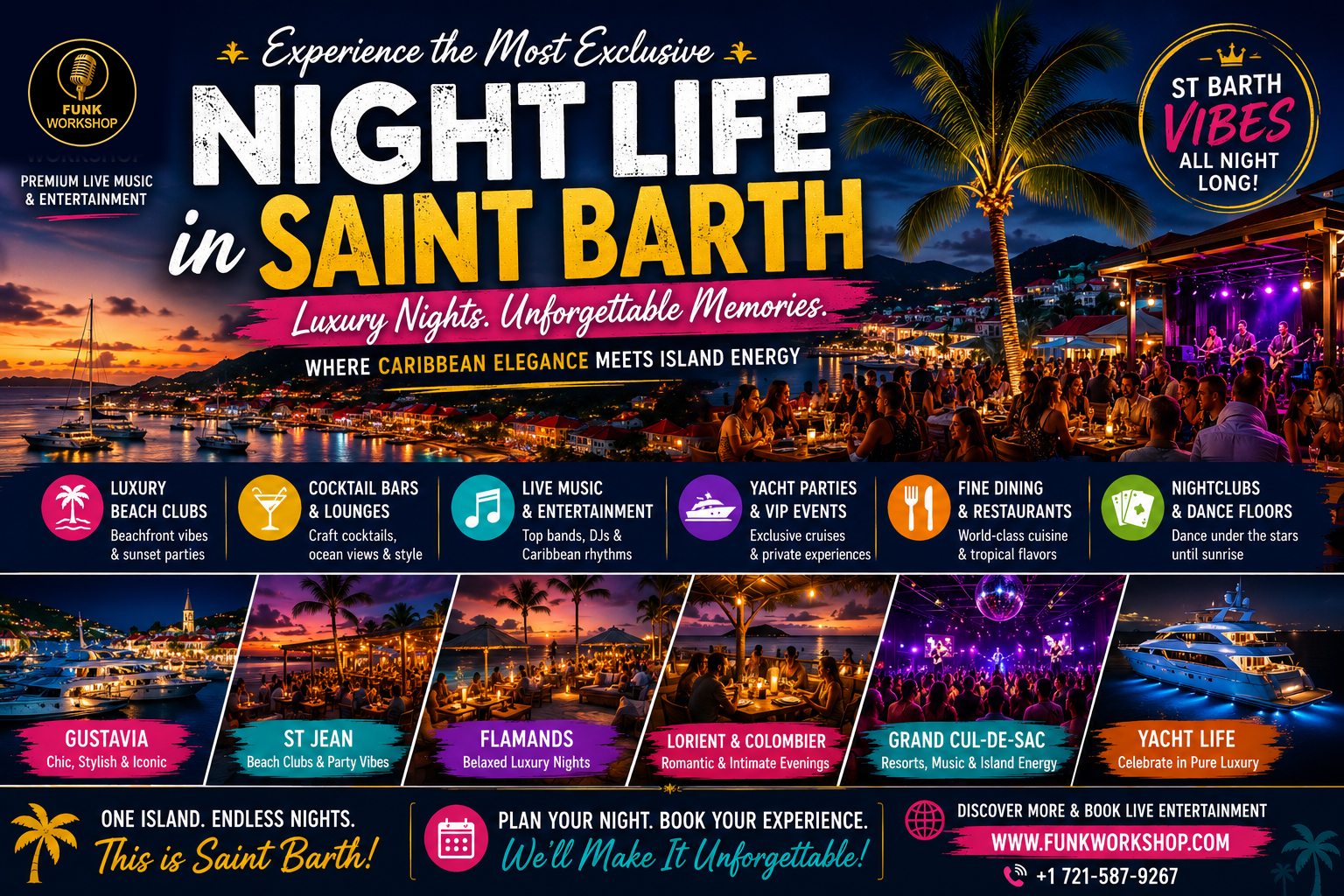 Night Life in Saint Barth
